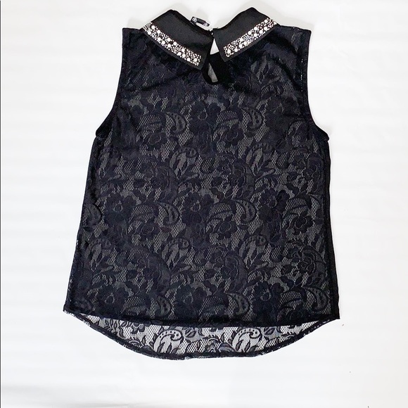 Love Culture | Sheer Top Blouse Black - Picture 4 of 6